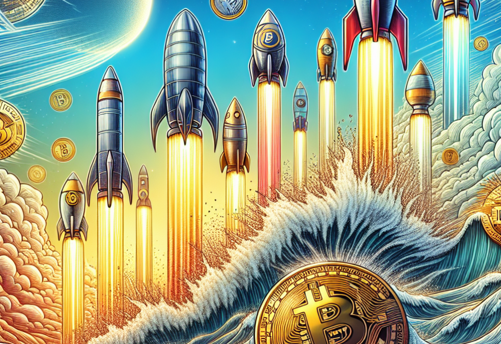 Altcoins surge while bitcoin holds steady amid shifting market currents