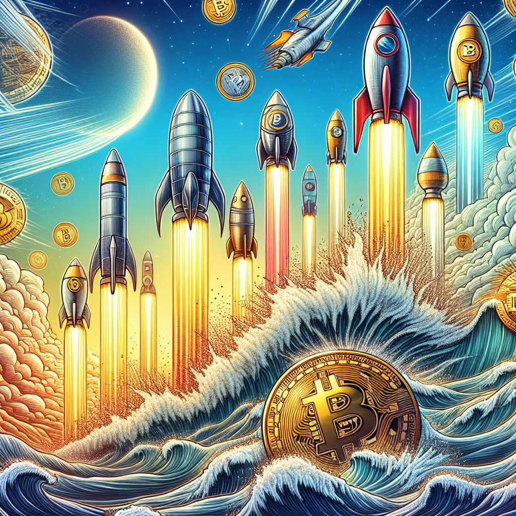 Altcoins surge while bitcoin holds steady amid shifting market currents