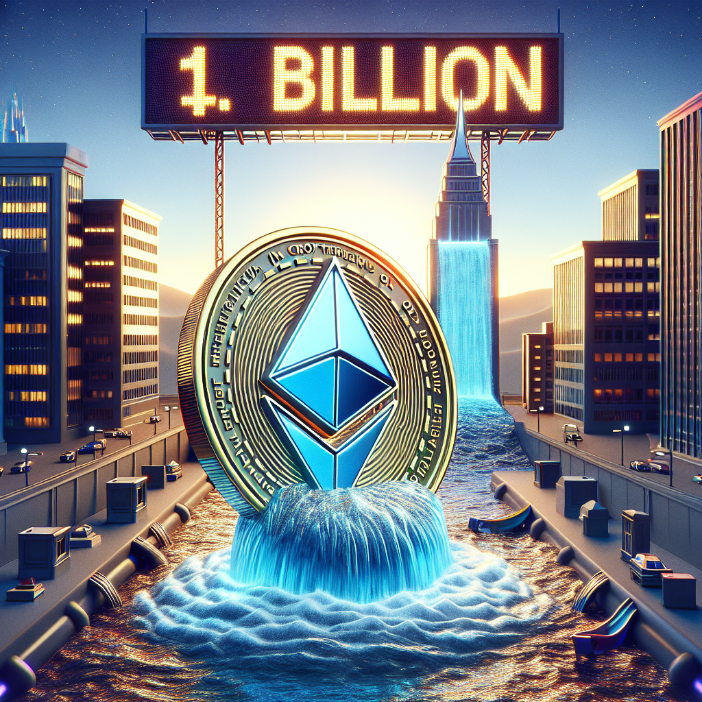 Blackrock’s etha breaks ground as first ethereum etf to surpass $1 billion in net inflows