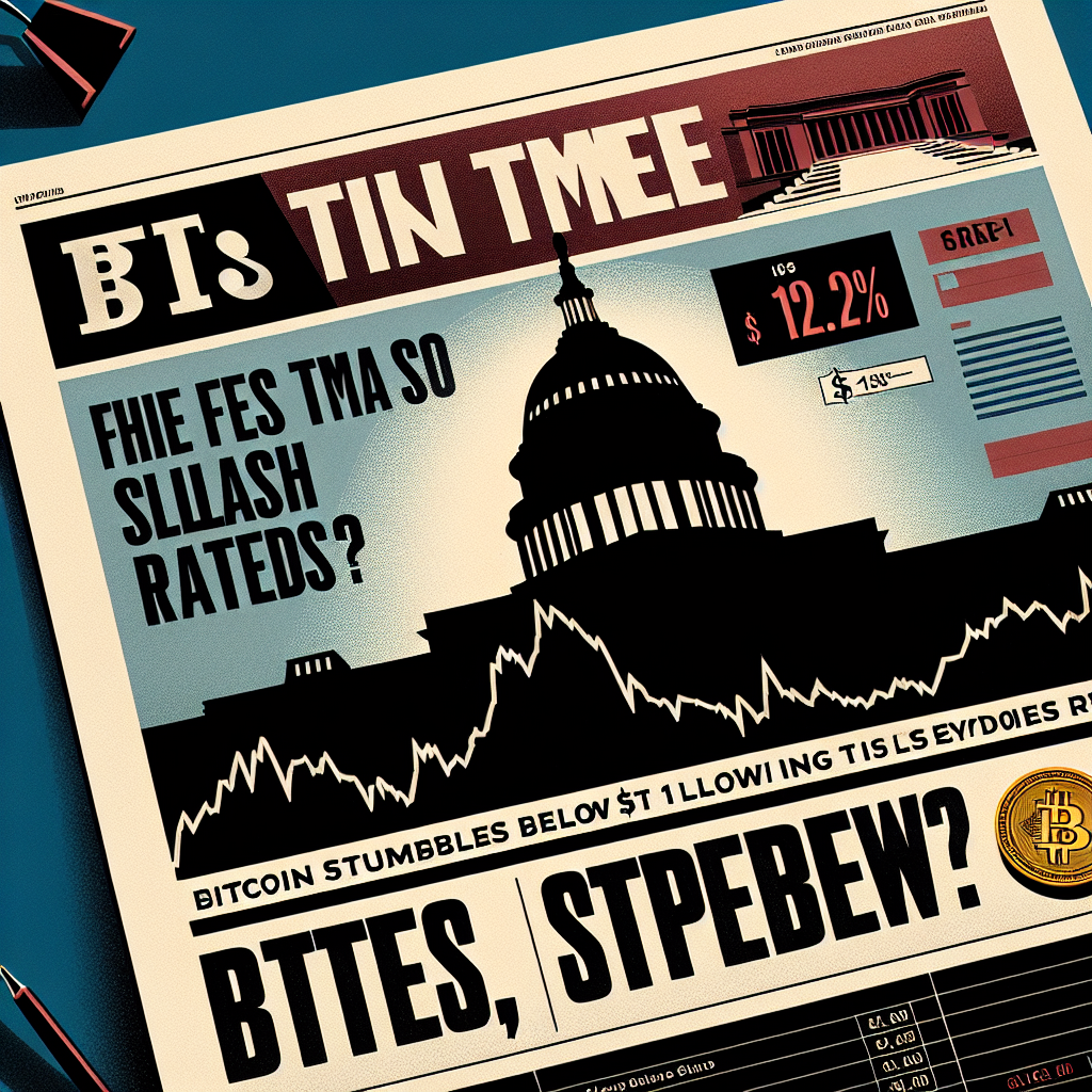 Is it time for the fed to slash rates? bitcoin stumbles below $113k following ism services report